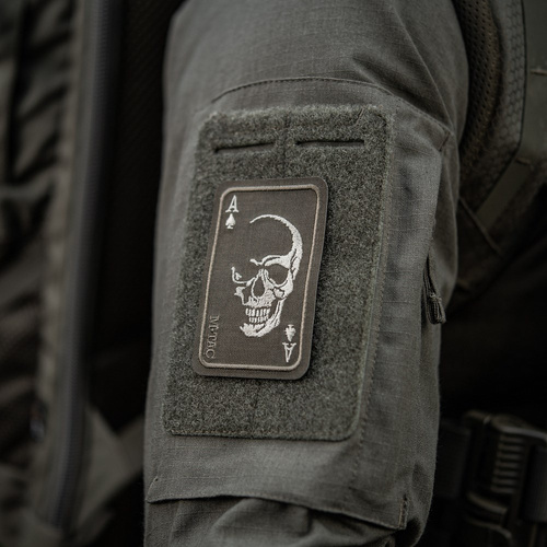 M-Tac - Morální nášivka Face of War - Cordura - Ranger Green - 51389023