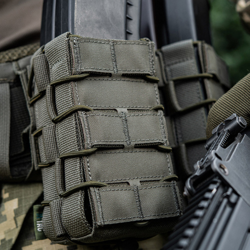 M-Tac - Dvojité pouzdro na zásobníky pro AR/AK - Ranger Green - 10191023