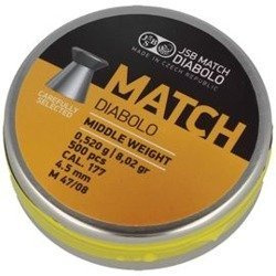 JSB - Žluté diabolo střední váhy - 4,51 mm - 500 ks - 000016-500