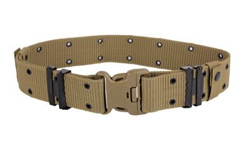 Mil-Tec - opasek LC2 US Military Belt s přezkou Duraflex® Cop-Lok® - Coyote Brown - 13312005