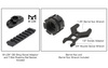 UTG - Chránič ruky pro AR15 Super Slim SD Free Float - 14'' - M-LOK - Mil-Spec - černý - MTU046XLM