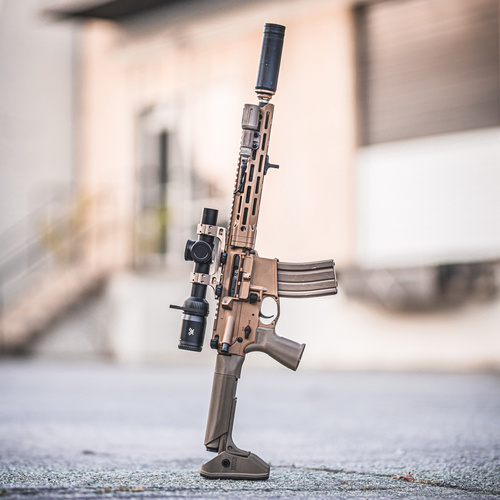 Reptilia - pažba RECC-E pro karabiny AR15/M16 - černá - 100-141