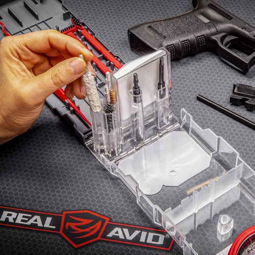 Real Avid - Sada nástrojů na čištění zbraní Gun Boss Multi-Kit - .223 Rem/5.56x45 mm - AVGBMK223