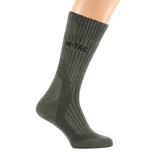 M-Tac - Vysoké trekingové ponožky Mk.4 - Olive - 30908201