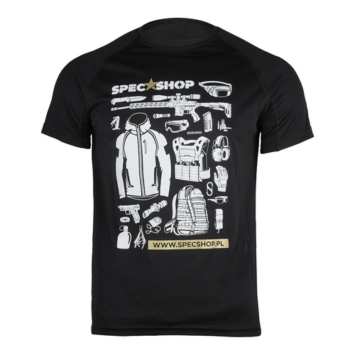 SpecShop.pl - Termoaktivní tričko k 20. výročí - černé
