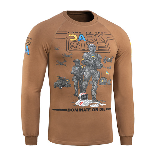 M-Tac - Raglánová mikina s dlouhým rukávem UA Side - Coyote Brown - 20494017
