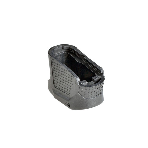 Strike Industries - Vylepšená deska zásobníku pro Glock 43 - SI-EMP-G43-BK