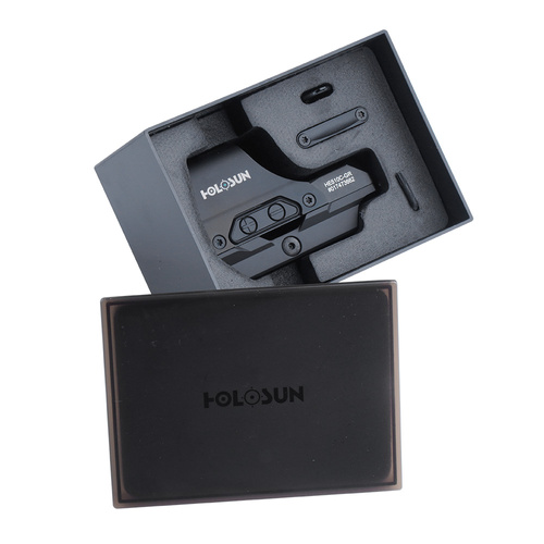 Holosun - Red Dot HE510C-GR Elite Multi Reticle Green Dot - Solární panel - Zelený bod - Černá - HE510C-GR