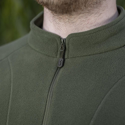 M-Tac - Vojenský fleecový svetr Delta Polartec Cardigan Raglan - Army Olive - 70022062