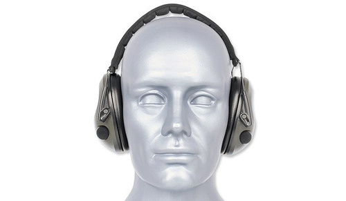 Mil-Tec Plus - Aktivní sluchátka EED - OD Green - 16243001