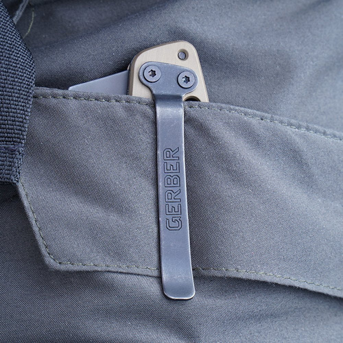 Gerber - Zavírací nůž Fastball Cleaver - 20CV - Coyote Brown - 30-001841