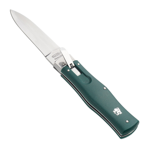 Mikov - Automatický pružinový nůž Predator s klipem - zelený - 241-NH-1/N GN