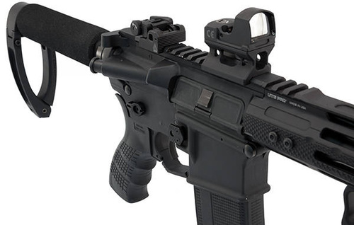 UTG - Obouruční prodloužený uvolňovač zásobníku pro AR15 - černý - TLT-TKSMR