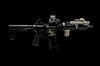 Strike Industries - Úhlový vertikální grip Picatinny - krátký - FDE - SI-AR-CMAG-RAIL-S-FDE