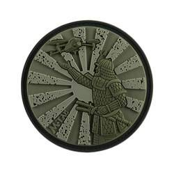 M-Tac - Nášivka Way of the Samurai - 3D PVC - Ranger Green - 51338323