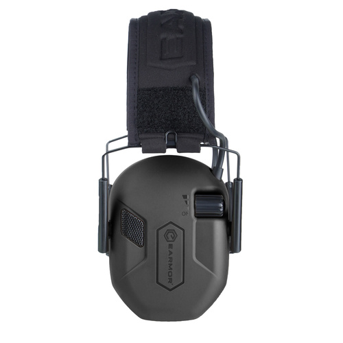 Earmor - Aktivní chrániče sluchu M300T - NRR 23 dB - Bluetooth 5.4 - černá - M300T-BLK