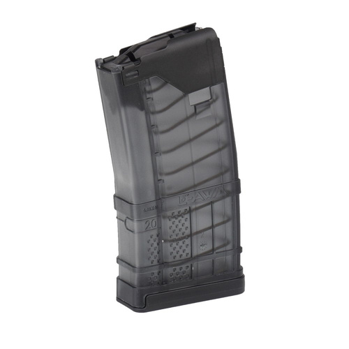 Lancer - L5AWM® 20 zásobníků - 5,56x45mm / .223 - průsvitný kouřový - L5AWM20