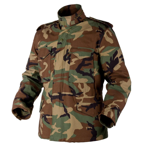 Helikon - Vojenská bunda M65 - Woodland - KU-M65-NY-03