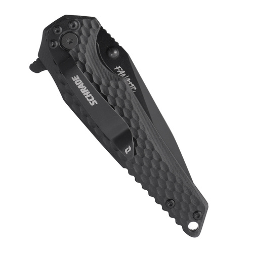Schrade - Zavírací nůž Fanatic - Black - 1182621