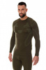 Brubeck - Termo mikina Ranger Protect - dlouhý rukáv - khaki - LS14210.