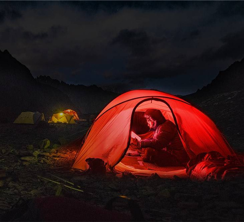 Fenix - Camping Light CL28R LED - 2000 lm - 10000 mAh - USB-C - šedá - 039-538