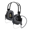 Earmor - Aktivní chrániče sluchu M31N-Mark3 MilPro - MIL-STD-416 - černé - M31NMARK-BK