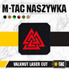 M-Tac - Laserem řezaná čtvercová nášivka Valknut - červená / černá - 51162233