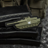 M-Tac - Nášivka na nádrž - 3D PVC - Lebka - Olive - 51338312