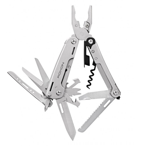 Roxon - Multitool S801S se sadou bitů - perleťově šedá - CM1334