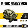 M-Tac - No Knife - No Life 3D PVC náplast - Olive - 51128001