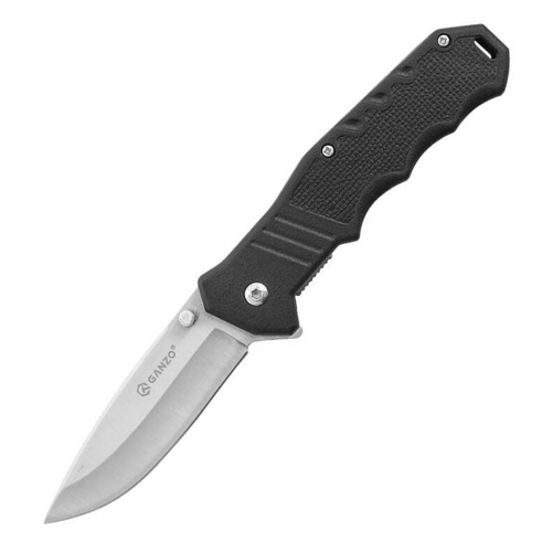 Ganzo - Zavírací nůž EDC - černý - G616