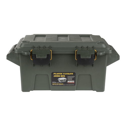 Fosco Industries - Utility Ammo Box Compact - 18,5 l - Polymer - Zelená - 465204