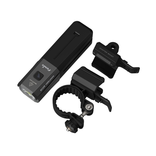 Fenix - LED přední světlo na kolo BC22R - 1400 lm - USB-C - Černá - BC22R.11111