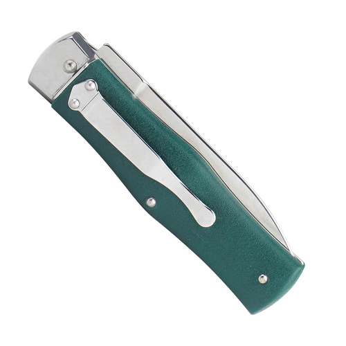Mikov - Automatický pružinový nůž Predator s klipem - zelený - 241-NH-1/N GN