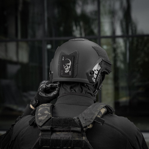 M-Tac - Morální nášivka Face of War - Cordura - Černá - 51389002