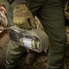 M-Tac - Průhledné pouzdro Elite Medium - střední - zelená Ranger - 10147023-M