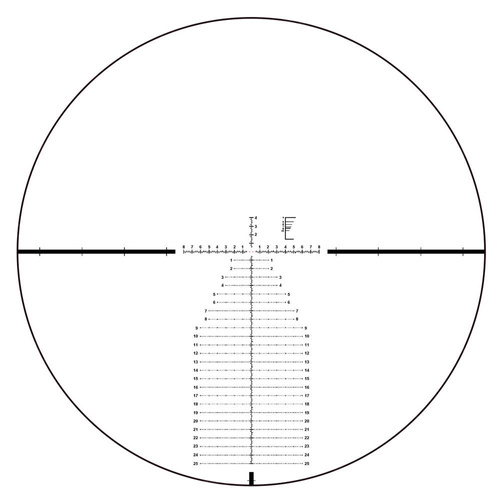 Vector Optics - Puškohled Continental x6 4-24 FFP - 56 mm - černý - SCFF-40