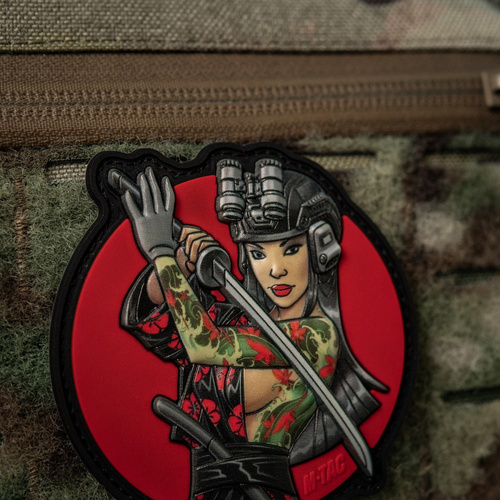 M-Tac - Tactical Girl №3 Yakuza Patch - PVC - Akvarel - Plnobarevné - 51116401