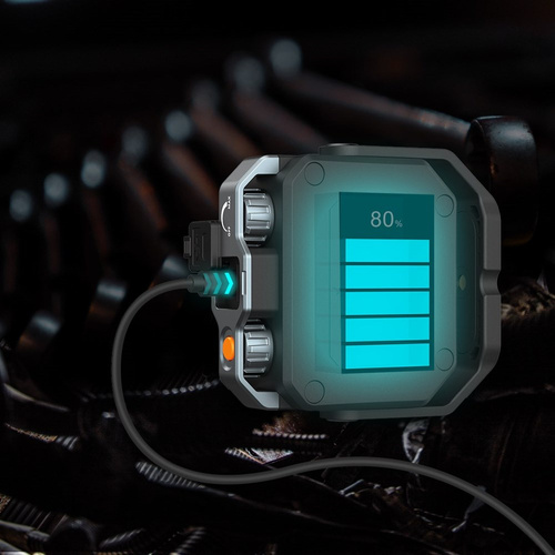 Fenix - Camping Light CL28R LED - 2000 lm - 10000 mAh - USB-C - šedá - 039-538
