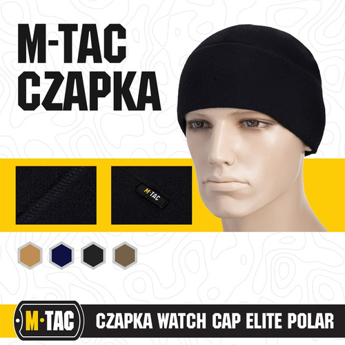 M-Tac - Zimní čepice Elite - Fleece - námořnická modrá - 40002015