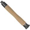 ESP - Tvrzený teleskopický obušek Ergonomic Easy Lock - 24" - černá/khaki - ExBTT-24HE-KH BHT-55