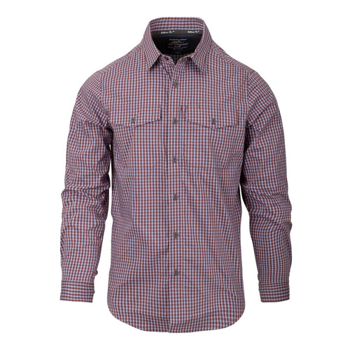 Helikon - Košile pro skryté nošení - Savage Green Checkered - KO-CCC-CB-C1