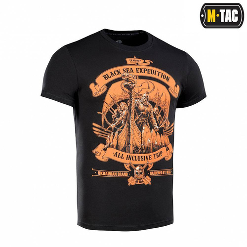 M-Tac - Pánské tričko Black Sea Expedition - Black - 80025002
