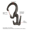 Nite Ize - Karabina Figure 9 Large - eloxovaná - C9L-02-01