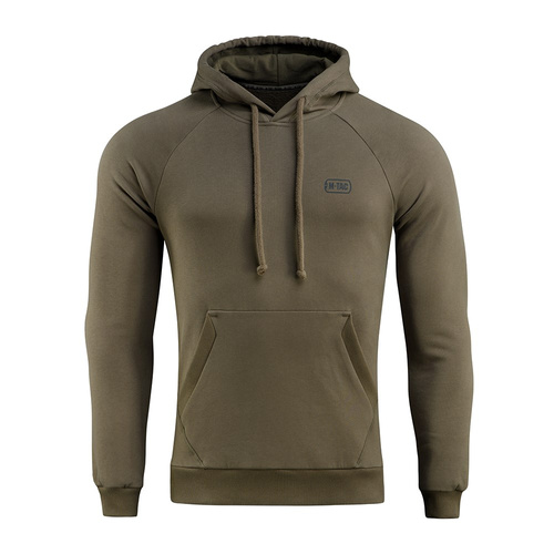 M-Tac - Bavlněná taktická mikina s kapucí Raglan Hard - Dark Olive - 51388048