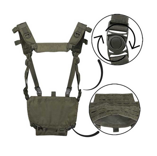Mil-Tec - Lehká náprsní výztuha - OD Green - 13530401