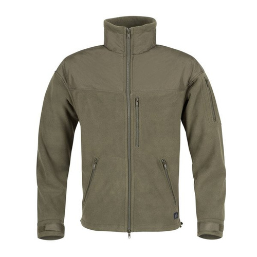 Helikon - Mikina Fleece Classic Army - Olive Green / Black - BL-CAF-FL-16