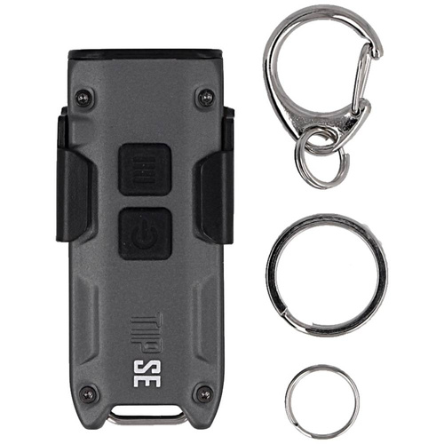 NiteCore - Svítilna na klíče TIP SE - 700lm - 500mAh - Metalická šedá - TIP SE METALLIC GRAY