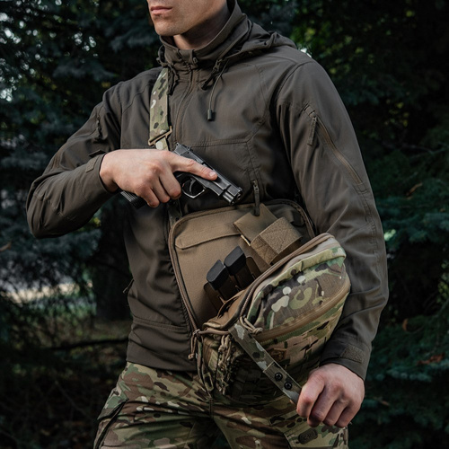 M-Tac - Taška přes rameno s laserovým řezem - Cordura - Multicam - 10241008