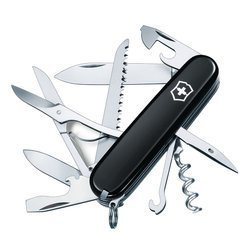 VicVictorinox - Kapesní nůž Huntsman - černý - 1.3713.3